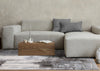 Hadley Grey Taupe Blue Distressed Design Rug, 7'10" x 10'6" Indoor Area Rug | Tapis Hadley au design decolore bleu gris taupe, 7'10" x 10'6"