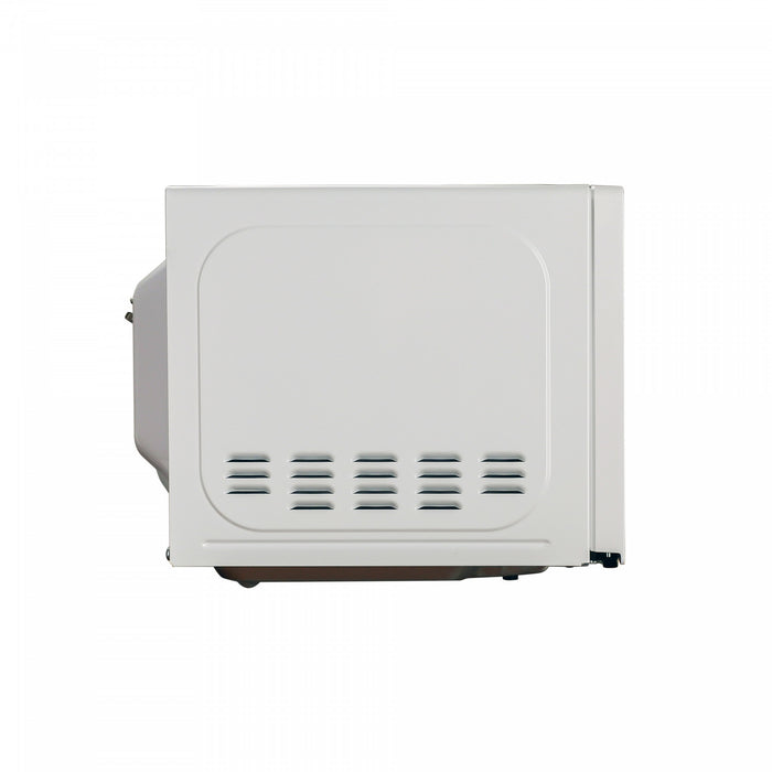 CHM Series Commercial Chef 0.7 Cu. Ft. Countertop Microwave Oven, CHM7MW, White Countertop Microwave Less 1cuft