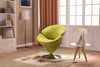 Tulip Modern 1-Piece Accent Chair in Green, Orange, Red, White and Yellow | Fauteuil d’appoint moderne Tulip 1 piece en vert, orange, rouge, blanc et jaune