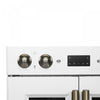Forno Asti 30-Inch Double Electric Wall Oven in White, 7.36 cu. ft. - FBOEL1340-30WHT | Four mural electrique double Asti 30 pouces, blanc, 7,36 pi³ - FBOEL1340-30WHT