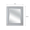 Brookshire Grey 23.5" Mirror|Miroir Brookshire de 23,5 po gris