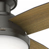 Dempsey Low Profile Ceiling Fan with Light Fixture - Bronze | Ventilateur de plafond Dempsey à profil bas avec luminaire - Bronze