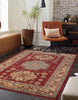 Mila Traditional 7'10" x 9'10" Area Rug in Red Indoor Area Rug | Tapis Traditionnel Mila 7'10" x 9'10" en Rouge