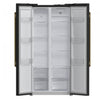 Forno Salerno 33-inch Side-by-Side Black Refrigerator, 15.6 cu.ft. - FFRBI1805-33BLK | Refrigerateur cote a cote Salerno en noire de 33 po, 15,6 pi³ - FFRBI1805-33BLK