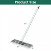 Costway Lawn Leveling Rake 36" X 10" Heavy Duty Level Lawn Tool For Garden Backyard/lawn Silver