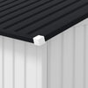 Outsunny 11' X 13' Garden Storage Shed W/ Steel Foundation Kit, White|Outsunny Abri De Jardin 11' X 13' Avec Kit De Fondation En Acier, Blanc