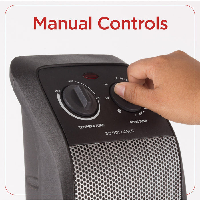 Black+Decker 18.7\" Ceramic Tower Heater
