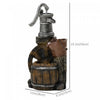 Outsunny Old Fashion Pump Outdoor Waterfall Fountain Garden Water Feature|Outsunny Cascade Exterieure Fontaine Jardin Caracteristique De L'eau