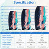 Costway 41" Lightweight Body Board With Eps Core Xpe Deck Hdpe Bottom Crescent Tail Multi-color