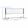 Soozier 10ft Badminton Net, for Volleyball, Tennis, Badminton, Pickleball