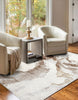 Bloom Tan Rug 8'0" x 10'0" | Tapis Contemporain/Moderne Bloom 8'0" x 10'0" en Brun clair