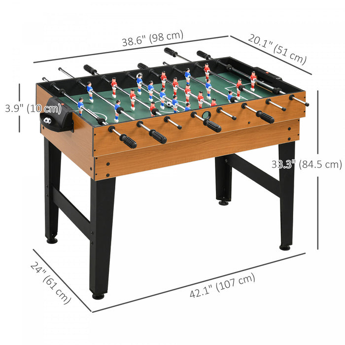 Soozier Multi-gaming Table, Tabletop Billiards Hockey Table Tennis Foosball