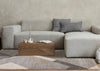Maverick White Beige Grey Modern Plush Area Rug - 7'10" x 11'2"|Carpette moelleuse moderne Maverick blanche, beige et grise - 7 pi 10 po x 11 pi 2 po