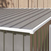 Outsunny 5 X 7ft Lean To Outdoor Storage Shed W/ Foundation, Light Grey|Outsunny Abri De Rangement Exterieur 5 X 7 Pieds Avec Fondation, Gris Clair