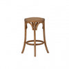 Rae Backless Rattan Counter-Height Stool - Natural|Tabouret Rae de hauteur comptoir en rotin et sans dossier - naturel