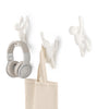 Umbra Buddy Wall Hooks - White|Crochets muraux Buddy de Umbra - blancs