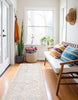 Mira Ivory Rug 2'8" x 8'2" | Tapis de Couloir Traditionnel Mira 2'8" x 8'2" en Ivoire