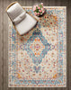 Daria Grey Rug 8'0" x 10'0" | Tapis Traditionnel Daria 8'0" x 10'0" en Gris