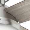 Dempsey Low Profile Ceiling Fan with Light Fixture - Grey | Ventilateur de plafond Dempsey à profil bas avec luminaire - Gris