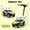3-in-1 Licensed Volkswagen Kids Ride On Push Car Sliding Car W/ Music & Light