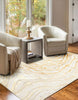 Clara Gold Rug 8'0" x 10'0" | Tapis Contemporain/Moderne Clara 8'0" x 10'0" en Dore