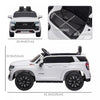 Aosom 12v Licensed Chevrolet Tahoe Powered Ride-On Car, Kids Ride On Car With Remote Control, 3 Spee|Aosom Chevrolet Voiture Electrique Sous Licence 12 V Pour Enfants Avec Telecommande, Klaxon, Cadeau