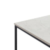 Terra Rectangular Coffee Table With Marble Top | Terra Table Basse Rectangulaire avec Plateau en Marbre