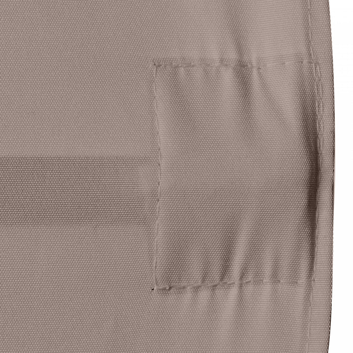 Outsunny 9.8' X 9.7' Square Gazebo Canopy Replacement Uv Protected Top Cover Sun Shade Beige