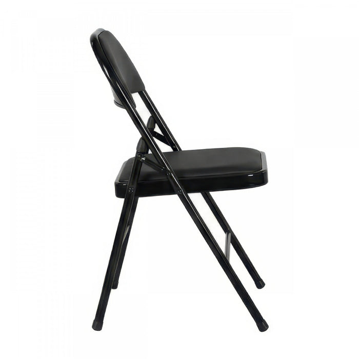 TygerClaw Comfortable Padded Event Chairs with Reinforced Steel Support 4 pack Patio Seat
