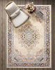Lea Ivory Rug 5'0" x 8'0" | Tapis Traditionnel Lea 5'0" x 8'0" en Ivoire