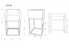Embassy Mid-Century Modern Metal Upholstered Barstool in Gray - Set of 3 | Tabouret de bar Embassy style milieu du siecle en metal et tissu gris - Lot de 3