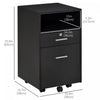 Vinsetto File Cabinet With Lock And Hanging Rail|Vinsetto Classeur Avec Serrure Et Rail De Suspension