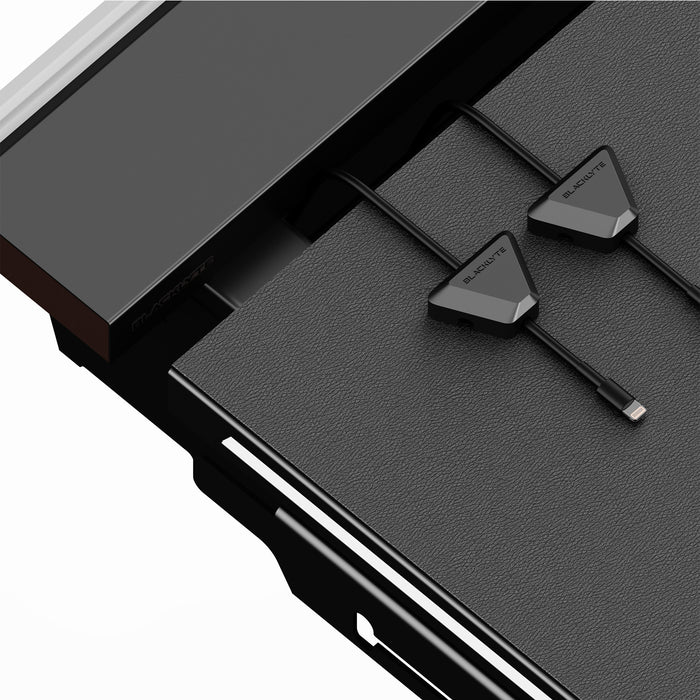 Blacklyte Atlas Gaming Desk - Black