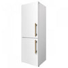 Forno Custodia 24" Bottom Freezer, 10.3 cu.ft., Left Swing, Ice Maker, White - FFFFD1766-24WHT-LS Refrigerator | Refrigerateur Custodia 24 po, 10,3 pi³, ouverture a gauche, machine a glacons, blanc - FFFFD1766-24WHT-LS