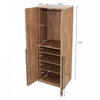 Lee Modern 32" Wardrobe Closet in Golden Brown - Set of 3 Armoire | Armoire moderne Lee 32" en brun dore - Ensemble de 3