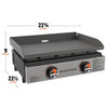 Blackstone 22" Omnivore Tabletop Griddle - 2203CA | Plaque de cuisson Blackstone 22" Omnivore de table