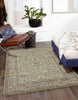 Hailey Traditional 7'10" x 10'6" Area Rug in Green Indoor Area Rug | Tapis Traditionnel Hailey 7'10" x 10'6" en Vert