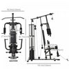 Soozier Home Gym, Multifunction Gym Equipment Workout Station With 100lbs Weight Stack For Lat Pulld|Soozier Station De Musculation Entrainement Complet Gym System Musculation Exercice Workout Station
