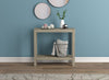 26” Console Table With One Shelf - Dark Taupe | Console de 26 po avec 1 tablette - taupe foncé