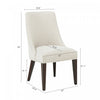 Beever Modern 6-Piece Dining Chair Set in Cream | Ensemble de 6 chaises de salle a manger Beever Modern en creme