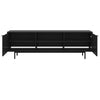 Nordika Hamilton 70" TV Stand with 2 Storage Cabinets - Black | Meuble pour téléviseur Hamilton de Nordika de 70 po avec 2 armoires de rangement - noir