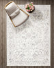 Mira Grey Rug 5'0" x 8'0" | Tapis Traditionnel Mira 5'0" x 8'0" en Gris