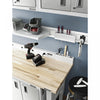 Gladiator 48" Solid Shelf - Hammered White|Tablette pleine de 48 po de Gladiator - blanc martelé