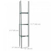Outsunny 3 Pack Tomato Cage Set, Diy Tomato Plant Support, Dark Green|Outsunny Lot De 3 Cages A Tomates, Support Pour Plantes, Vert Fonce