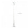 Outsunny 77" Solar Lamp Post Light, Aluminum Outdoor Street Lamp, White|Outsunny Lampe Solaire De 77", Lampadaire D'exterieur En Aluminium Etanche