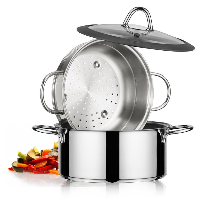 Arimi Milano 7-piece Italian Stainless Steel Cookware Set
