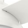 Dempsey Low Profile Ceiling Fan with Light Fixture - White | Ventilateur de plafond Dempsey à profil bas avec luminaire - Blanc