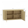 Olivia Manhattan Modern 60" Sideboard in Natural Oak | Buffet moderne Olivia Manhattan 60" en chene naturel
