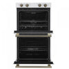 Forno Vomero 30 Inch Electric Double Wall Oven in White, 5 cu. ft. Convection Oven - FBOEL1324-30WHT | Four double mural electrique Vomero 30 pouces en blanc, four a convection de 5 pi³ - FBOEL1324-30WHT