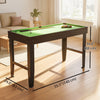Soozier 55" Mini Pool Table, Billiard Table Set for Kids and Adults, Green